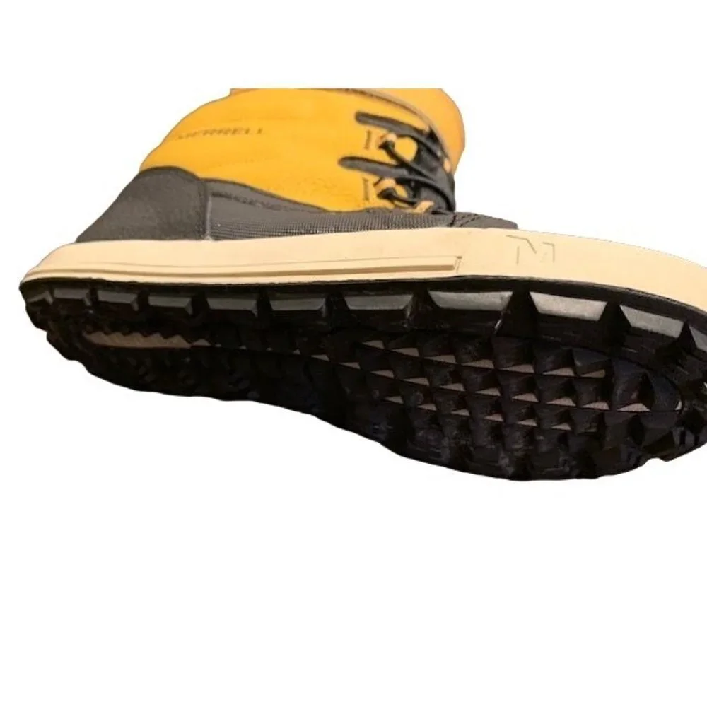 MERRELL Waterproof Letter Uppers Show Boots Kids Yellow / Black Size 5M
